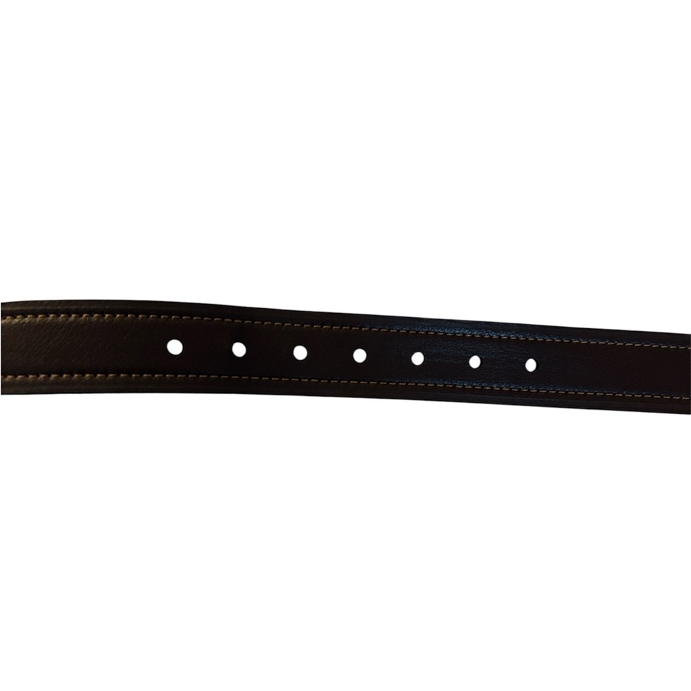Columbia Men's Reversible Brown and Black Leather Belt - Picture 3 of 7
